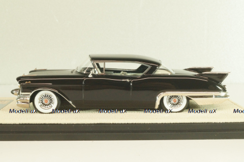Cadillac Eldorado Seville 1957, black, L.E. 199pcs, STM57003, Stamp Models 1:43