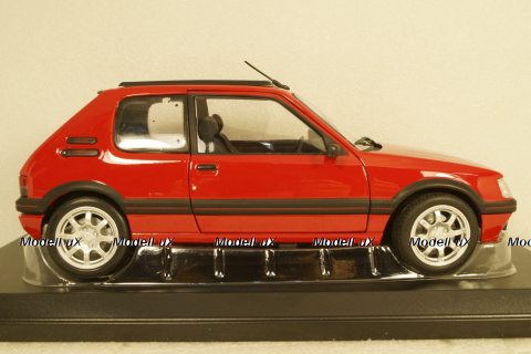 Peugeot 205 Gti 1.9 1991 Red, 184848,  Norev 1:18