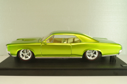 Pontiac GTO 1966, neon green, 311143, Hot Wheels 1:18