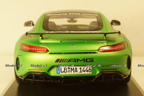 Mercedes AMG GT R Ringtaxi 2017 green, 155036091, Minichamps 1:18