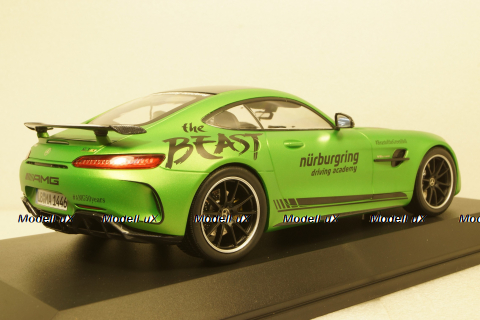 Mercedes AMG GT R Ringtaxi 2017 green, 155036091, Minichamps 1:18