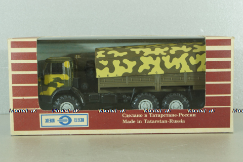 Камаз-4310, желтый камуфляж,Элекон 1:43