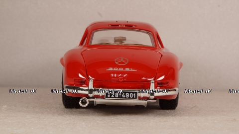 Mercedes 300 SL, BBU18-12047RED, Burago 1:18