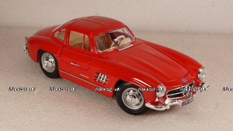 Mercedes 300 SL, BBU18-12047RED, Burago 1:18