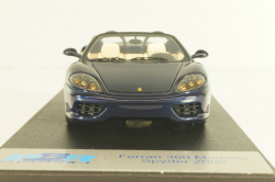 Ferrari 360 Modena Spyder 2000, blue, BBR136A, BBR 1:43