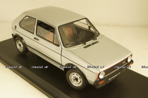 Volkswagen Golf Gti 1976 silver, 188486, Norev 1:18