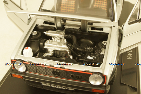 Volkswagen Golf Gti 1976 silver, 188486, Norev 1:18