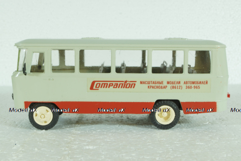 Г1А1-02 (Кубань), белый/красный, Компаньон 1:43