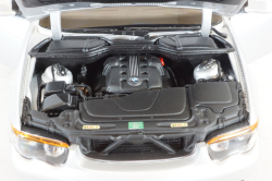 BMW 745i (E65) 2001, silver, 80430027858, Kyosho 1:18