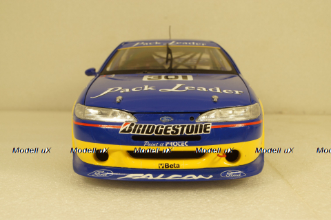 Ford Falcon Pack Leader Racing #301 Jones/Grice Bathurst, blue/yellow, APEX91403, APEX 1:18