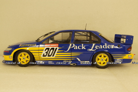 Ford Falcon Pack Leader Racing #301 Jones/Grice Bathurst, blue/yellow, APEX91403, APEX 1:18