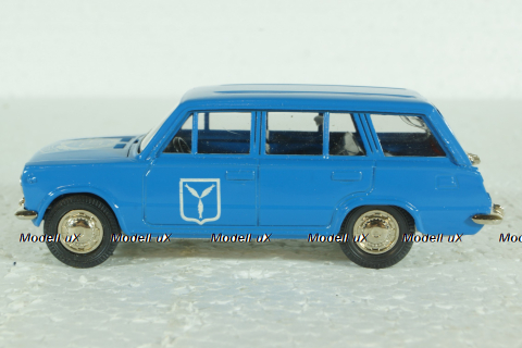Ваз-2102, синий, 400 лет Саратову, Тантал/Радон 1:43