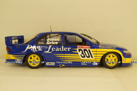 Ford Falcon Pack Leader Racing #301 Jones/Grice Bathurst, blue/yellow, APEX91403, APEX 1:18
