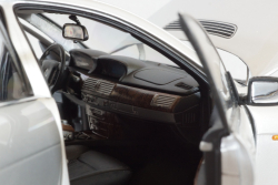 BMW 745i (E65) 2001, silver, 80430027858, Kyosho 1:18