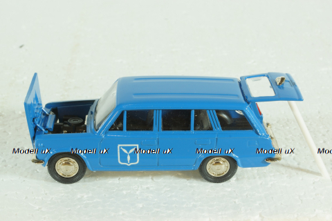 Ваз-2102, синий, 400 лет Саратову, Тантал/Радон 1:43