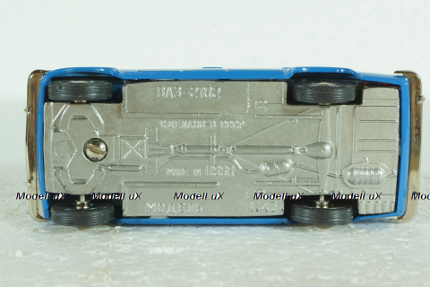 Ваз-2102, синий, 400 лет Саратову, Тантал/Радон 1:43