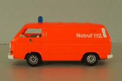 Volkswagen Transporter Sincro (T3) fire engine 1979, red, 1043, Schabak 1:43