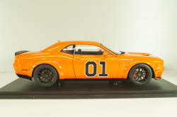 Dodge Challenger RT Tribute Dukes of Hazzard (movie) 2023 orange, 1805713, Solido 1:18