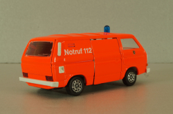 Volkswagen Transporter Sincro (T3) fire engine 1979, red, 1043, Schabak 1:43