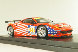 Ferrari F458 Italia GT2 #61, 24hr Le Mans, Corse/Waltrip, red, 1343007, Fujimi 1:43