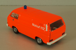 Volkswagen Transporter Sincro (T3) fire engine 1979, red, 1043, Schabak 1:43