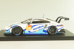 Porsche 911 RSR #56 team Project 1, 24H Le Mans 2020, white, S7987, Spark 1:43