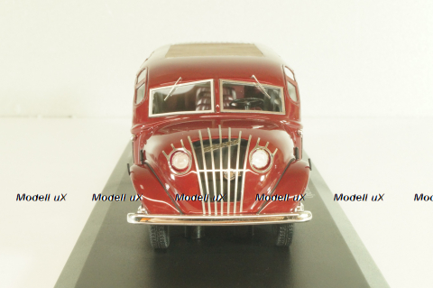 Opel Blitz Ludewig Aero, dark red/silver, L.E. 199pcs, 10013, Autocult 1:43