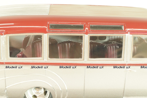 Opel Blitz Ludewig Aero, dark red/silver, L.E. 199pcs, 10013, Autocult 1:43
