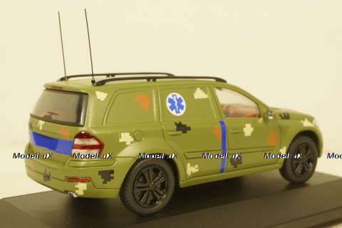 Mercedes GL500, Медицинский автомобиль, г. Киев 2022, TruckTyr 1:43