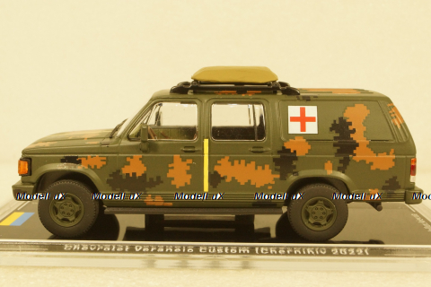 Chevrolet Veraneio, Медицинский автомобиль, г. Чернигов 2022, TruckTyr 1:43