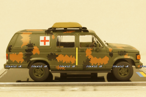 Chevrolet Veraneio, Медицинский автомобиль, г. Чернигов 2022, TruckTyr 1:43