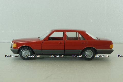 Mercedes 500 SE (W126) 1979 шейховоз, red, NZG 1:35
