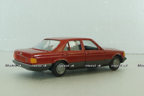 Mercedes 500 SE (W126) 1979 шейховоз, red, NZG 1:35