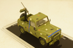 Land Rover Defender 90, Тероборона г. Харьков 2022, TruckTyr 1:43