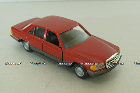 Mercedes 500 SE (W126) 1979 шейховоз, red, NZG 1:35