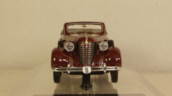 ЗИС-102А №9 Фаэтон вишневого цвета, 110203, DiP Models 1:43