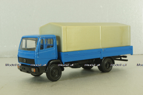 Mercedes 709-1114 truck, blue, 249, NZG 1:50