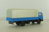Mercedes 709-1114 truck, blue, 249, NZG 1:50