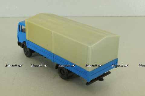 Mercedes 709-1114 truck, blue, 249, NZG 1:50