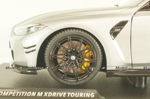 BMW M3 (G81) Competition M XDrive Touring 2024, grey, 1813702, Solido 1:18