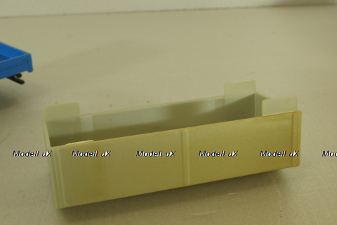 Mercedes 709-1114 truck, blue, 249, NZG 1:50