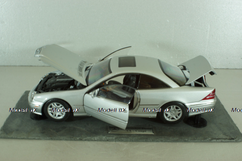 Mercedes-Benz CL 500 (C215) 1999, silver, B66960000, AutoArt 1:18
