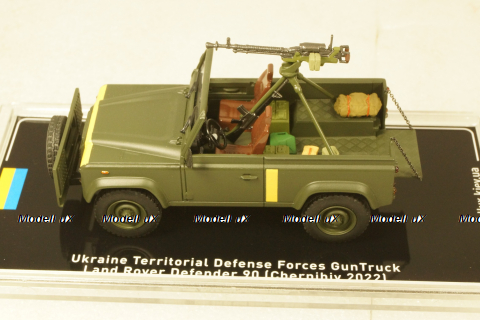 Land Rover Defender 90, Тероборона г. Чернигов 2022, TruckTyr 1:43