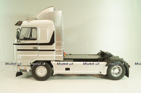 Scania 143M 500 Streamlinie 1995, tractor, silver/black, RK180103, Road Kings 1:18