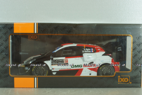 Toyota Yaris GR #1 S.Ogier/B.Veillas, Rally Monte Carlo 2022, 18RMC151B.22, IXO 1:18