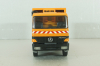 Mercedes Actros Haller M16 x2, garbage truck 2005, yellow, Conrad 1:50