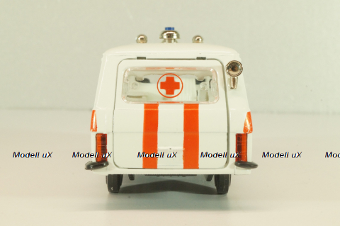 Раф-22031, скорая медицинская помощь, август 88г., Тантал/Радон 1:43