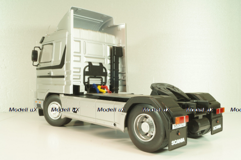 Scania 143M 500 Streamlinie 1995, tractor, silver/black, RK180103, Road Kings 1:18
