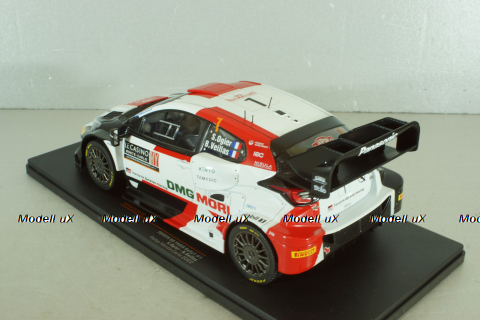 Toyota Yaris GR #1 S.Ogier/B.Veillas, Rally Monte Carlo 2022, 18RMC151B.22, IXO 1:18