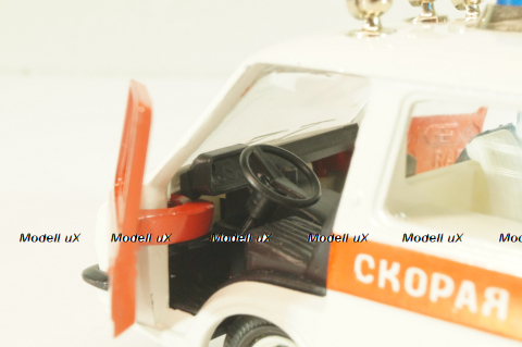 Раф-22031, скорая медицинская помощь, август 88г., Тантал/Радон 1:43